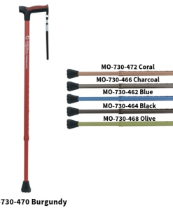 Alternative view of Airgo Comfort-Plus Aluminium Cane - Derby Handle