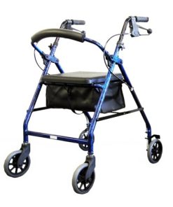 Alternative view of Ellipse 6" Standard Rollator with Handbrakes