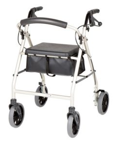 Ellipse 6" Standard Rollator with Handbrakes - Image 3