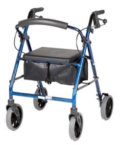 Alternative view of Ellipse 8" Standard Rollator with Handbrakes