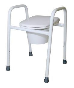 Premium Over Toilet Aid with Splash Guard
