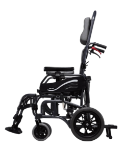 Alternative view of Karma VIP 515 Tilt-in-Space Transit Wheelchair