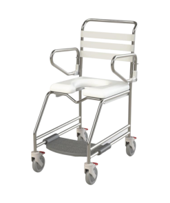 Kcare Transit Shower Commode with Weight Bearing Footplate