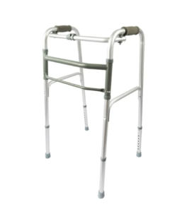 Peak Care Deluxe Folding Walking Frame with Tips