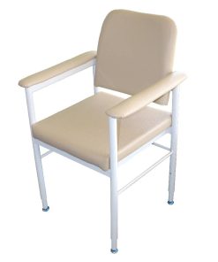 Kingston Utility Chair - Aluminium Fawn Vinyl