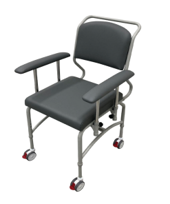 Kingston Mobile Chair with Dropside Arms - Grey