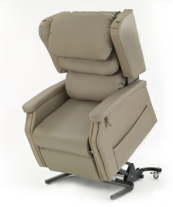 Configura Comfort Recliner Chair Vinyl - Beige - Image 3