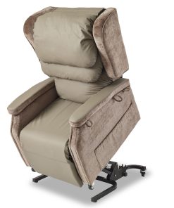 Configura Comfort Recliner Chair Duratek Fabric - Beige - Image 4