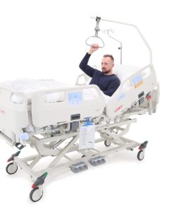 LINET Essenza 300 Universal Low Height Bed with Telescopic Side Rails - Image 4