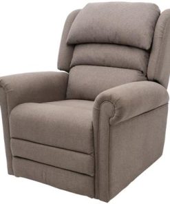 Donatello 4 Motor Standard Lift Recliner - Roll Back Merino Steel