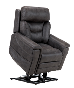 Alternative view of Donatello Plus Lift Recliner - Canyon Steel