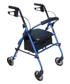 REDGUM Adjustable Height Seat Walker - 6" Wheels