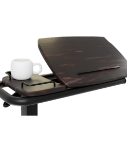 Alternative view of Icare Over Bed Table - C Shape Base