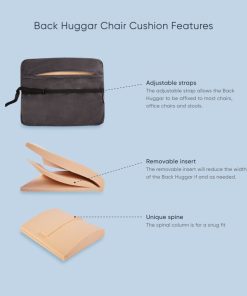 Back Huggar Lumbar Seat Cushion - Image 3