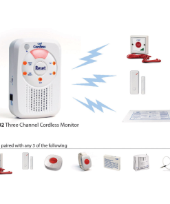 2702 3 Channel Cordless Falls Monitor - Image 3
