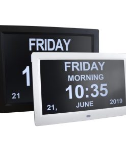 10" Digitial LED Calendar Day Clock