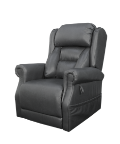 Oslo Minister Lift Chair - Anthracite (Leather)